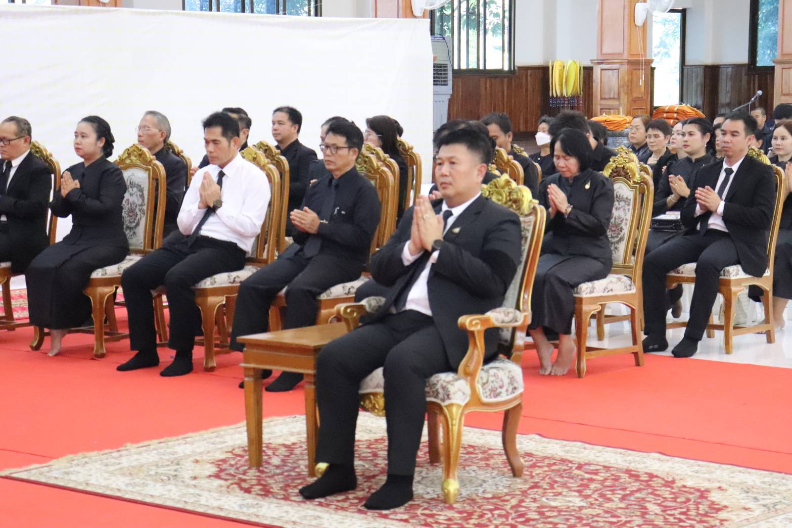จังหวัดเลย จัดพิธีบำเพ็ญกุศลสวดพระอภิธรรมถวายเป็นพระราชกุศล แด่สมเด็จพระนางเจ้าสิริกิติ์ พระบรมราชินีนาถ พระบรมราชชนนีพันปีหลวง