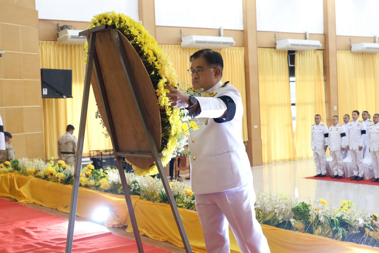 จังหวัดเลย จัดพิธีวางพวงมาลาถวายราชสักการะ เนื่องในวันคล้ายวันสวรรคต "สมเด็จพระนเรศวรมหาราช" ประจำปี 2569